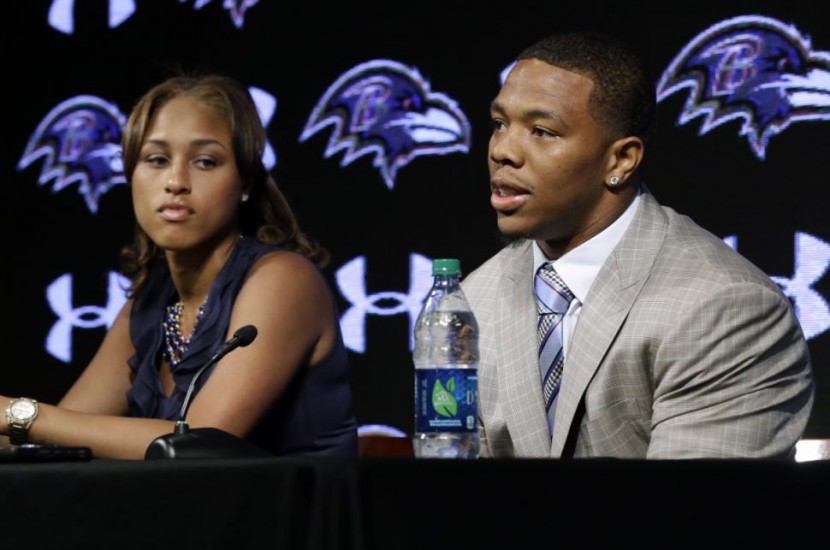 Ray Rice and his wife Janay Palmer