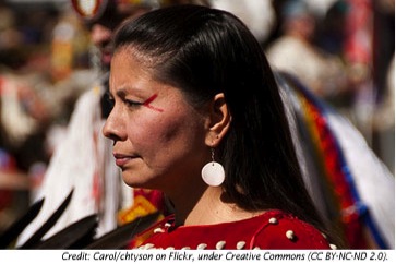 Image of Native American woman