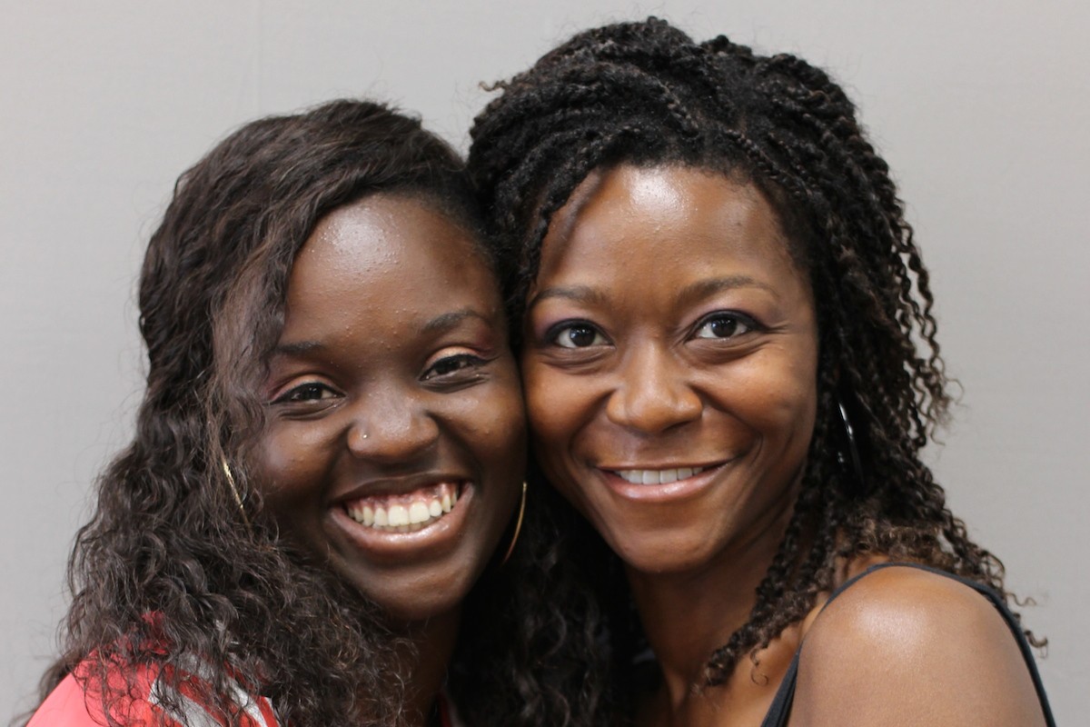 Danielle D'Haiti (left) recorded a StoryCorps conversation with her friend TaTeasha Davis Brown. Image credit: StoryCorps.