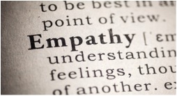 Empathy plays a huge role in helping people and society function well. Image from wheelchairjunkie.com.